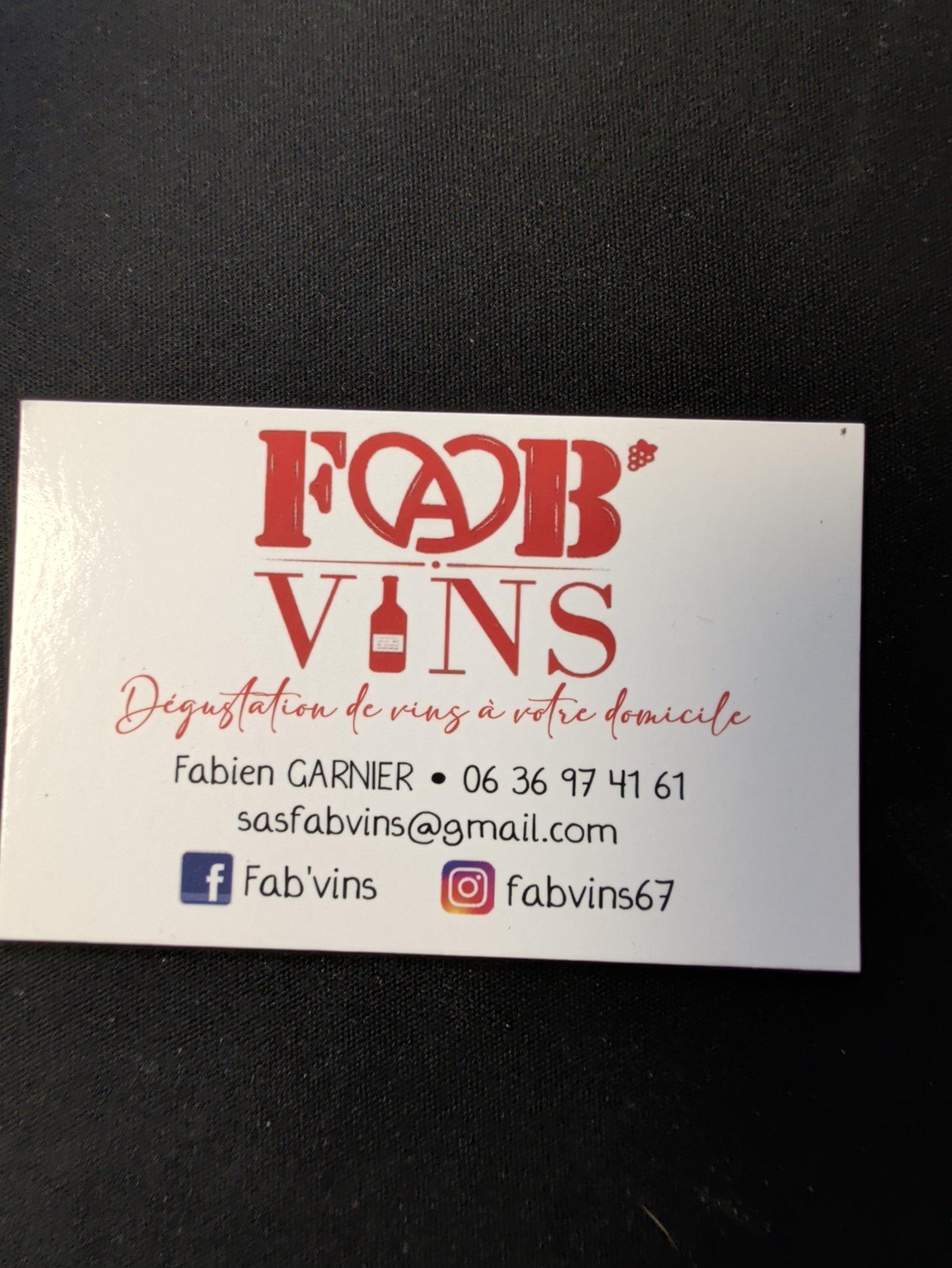 Photo ou logo de FAB'VINS